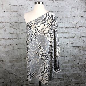 NEW Elizabeth & James Silk One Shoulder Cocktail Dress Size 2